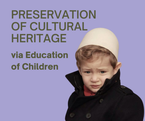 Kampanja Sensibilizuese “Ruajtja e trashëgimisë kulturore nëpërmjet edukimit të fëmijëve” (ENG: Awareness Campaign – Preservation of cultural heritage via education of children)